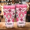 Personalized Fuck Around and Find Out Floral Skull Edgy Custom Tumbler Personalized Fuck Around and Find Out Floral Skull Edgy Custom Tumbler