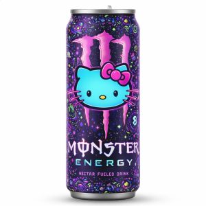Hello Kitty x Monster Energy Galaxy Nectar Fueled Drink Can Tumbler Hello Kitty x Monster Energy Galaxy Nectar Fueled Drink Can Tumbler