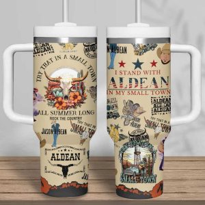 Jason Aldean “Try That In A Small Town” All Summer Long Country Music Tumbler Jason Aldean “Try That In A Small Town” All Summer Long Country Music Tumbler