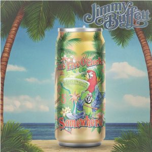 Jimmy Buffett It's Five O'Clock Somewhere Margaritaville Can Tumbler