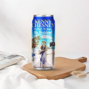 Kenny Chesney Old No. 7 Blue Beach Life Drink Can Tumbler