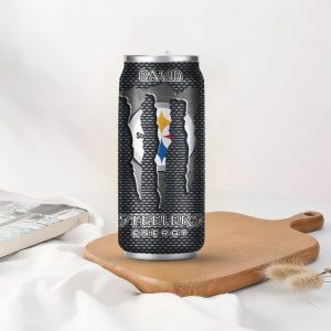 Personalized Pittsburgh Steelers Energy Drink Style Can Tumbler