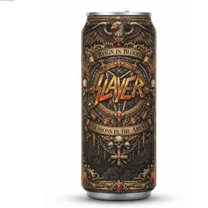 Slayer Reign in Blood Seasons in the Abyss Heavy Metal Drink Wrap Can Tumbler