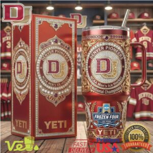 Denver Pioneers NCAA Men's Ice Hockey National Champions Frozen Four Vegas Tumbler