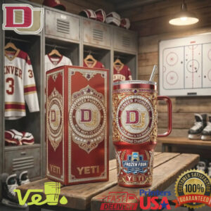 Denver Pioneers NCAA Men's Ice Hockey National Champions Frozen Four Vegas Tumbler