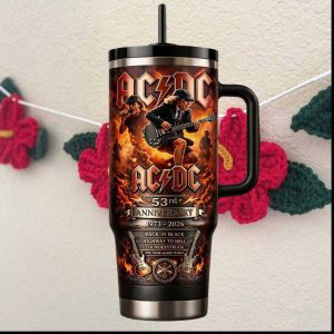 AC.DC 53rd Anniversary 1973 2026 Collector Commemorative 40oz Tumbler