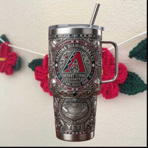 Arizona Diamondbacks Desert Strike Legacy Established 1998 Baseball Fan Gift Tumbler