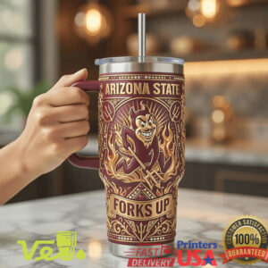 Arizona State Sun Devils Desert Inferno Edition College Football Style Tumbler