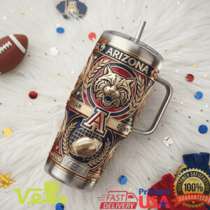 Arizona Wildcats Bear Down Football Athletics University Sports Tumbler