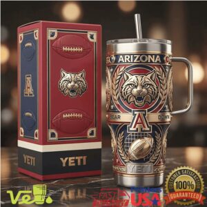 Arizona Wildcats Bear Down Football Athletics University Sports Tumbler
