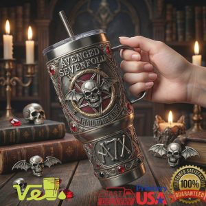 Avenged Sevenfold Hail To The King Nightmare Tour Vintage Metal Band Fans Tumbler