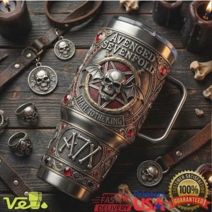 Avenged Sevenfold Hail To The King Nightmare Tour Vintage Metal Band Fans Tumbler