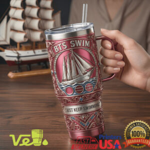 BTS Swim Just Keep Swimming Waves of Change 2026 Limited Edition Tumbler