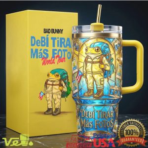 Bad Bunny Debi Tirar Mas Fotos World Tour 2026 Puerto Rico Fans Tumbler