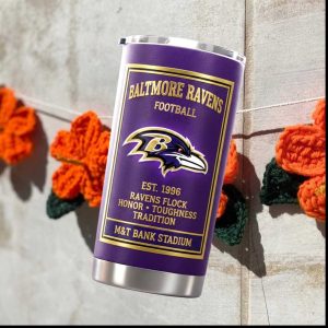 Baltimore Ravens Football Ravens Flock M&T Bank Stadium Tumbler