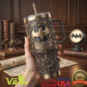 Batman Dark Knight I Am The Night DC Comics Vintage Gothic Style Tumbler