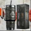 Indiana Jones Raiders of the Lost Ark 45th Anniversary 3D Gold Tumbler Indiana Jones Raiders of the Lost Ark 45th Anniversary 3D Gold Tumbler
