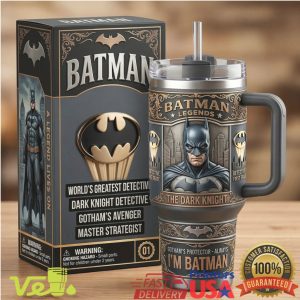 Batman The Dark Knight Gotham's Avenger Embossed Tumbler
