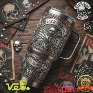 Black Label Society Doom Crew Inc Latin America Tour 2026 Heavy Metal Tumbler