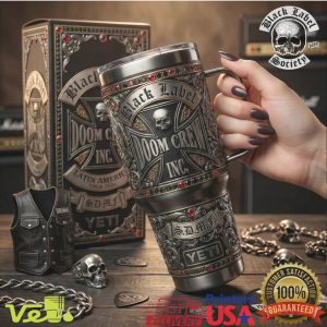 Black Label Society Doom Crew Inc SDMF Heavy Metal Skull Tumbler
