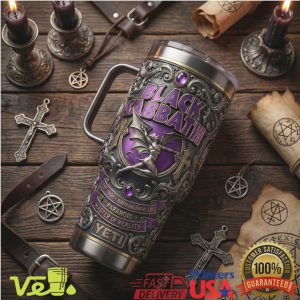 Black Sabbath Paranoid 1968 Birmingham UK Heavy Metal 40oz Tumbler