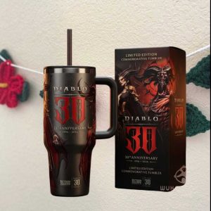 Blizzard Diablo 30th Anniversary 1996 2026 Limited Edition 40oz Tumbler