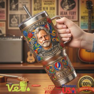 Bob Weir Grateful Dead In Loving Memory Tribute Tumbler
