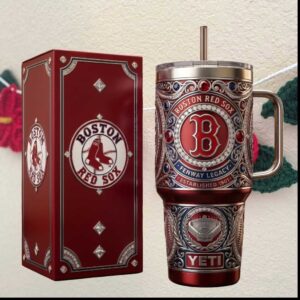 Boston Red Sox Fenway Legacy Established 1901 Luxury Crimson Clubhouse Edition Tumbler