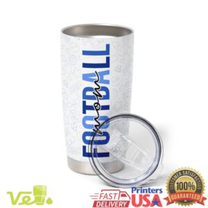 Buffalo Bills Football Mom 40oz Tumbler Mother's Day Gift for NFL Fans