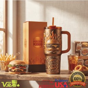 Burger King Home of the Whopper Flame Grilled 40oz Commemorative Tumbler