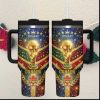 The Rolling Stones 60 Years of Satisfaction Gold Filigree 40oz Tumbler The Rolling Stones 60 Years of Satisfaction Gold Filigree 40oz Tumbler