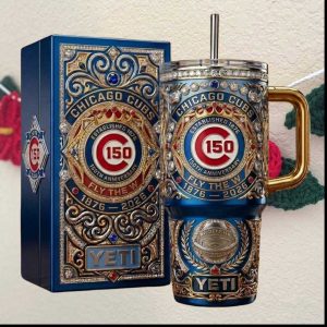 Chicago Cubs 150th Anniversary “Fly The W” Wrigley Field Legacy Edition Tumbler