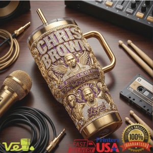 Chris Brown Breezy The Journey Never Ends Loyal Tour Vintage Hip Hop Music Tumbler