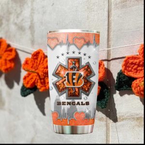 Cincinnati Bengals EMS Paramedic Medical Star Tumbler