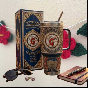 Cleveland Guardians Guard The Land 1901 Luxury Clubhouse Edition Gifts for Men Tumbler