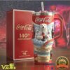 Stanley x Coca Cola Quencher H2.0 40oz Tumbler Polar Bear Retro Edition Stanley x Coca Cola Quencher H2.0 40oz Tumbler Polar Bear Retro Edition