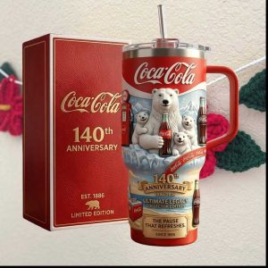 Coca Cola 140th Anniversary Ultimate Legacy Polar Bear Tumbler