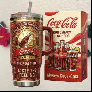 Coca Cola “The Real Thing” Heritage Taste Est. 1886 Classic Tumbler