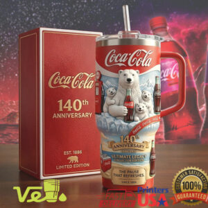 Coca Cola vs Dr Pepper Anniversary Collector Tumbler Set