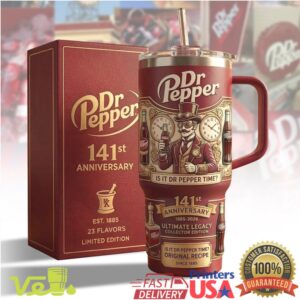 Coca Cola vs Dr Pepper Anniversary Collector Tumbler Set