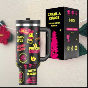 Crawl & Chaos Princess Donut Best In Dungeon 40oz Special Edition Tumbler