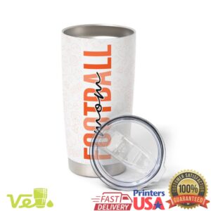 Custom Denver Football Mom Insulated Tumbler Beauty Raised the Broncos Gift