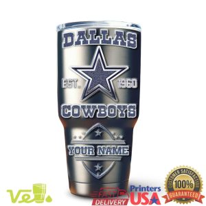 Dallas Cowboys It's in my DNA Personalized Est 1960 40oz Tumbler