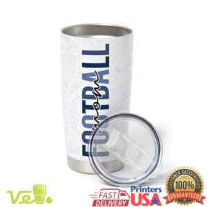 Dallas Football Mom Mother's Day Gift Raised The Cowboys Tumbler