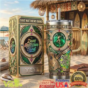 Dave Matthews Band Eat Drink and Be Merry 40oz Tumbler Luxury Fan Gift