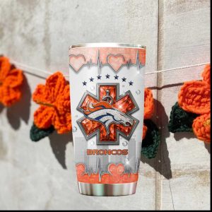 Denver Broncos EMS Paramedic Medical Star Tumbler