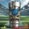 Personalized Cleveland Football Shield Tumbler Custom Name Fan Gift Personalized Cleveland Football Shield Tumbler Custom Name Fan Gift