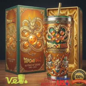 Dragon Ball Shenron Legend 40 Years Commemorative Tumbler