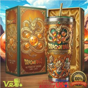 Dragon Ball Shenron Legend 40 Years Commemorative Tumbler