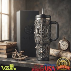 Dream Theater Progressive Metal Steampunk Gear 40oz Tumbler
